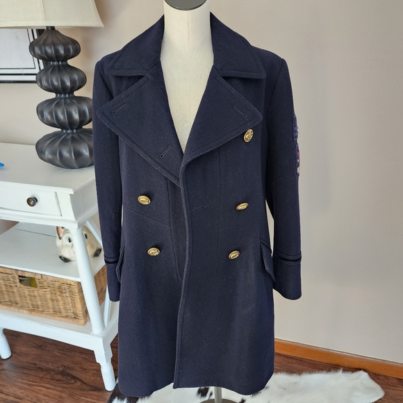 Coach 1941 Naval Patch Peacoat - Picture 6 of 16